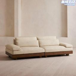 北歐布藝模塊沙發腰果方塊沙發組合拉扣設計師客廳臥室沙發椅 歷史價格詳細信息