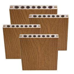 共擠二代塑木圓孔地板戶外實心塑木板材防腐壓花陽臺地板 歷史價格詳細信息