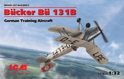 ICM  1/32   B&uuml;cker B&uuml; 131D，二戰德國訓練飛機   (32030) 歷史價格詳細信息