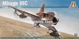 ITALERI  1/32   Mirage IIIC  (2505) 歷史價格詳細信息