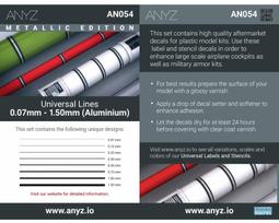 AnyZ AN042 極細線條水貼 0.07mm - 1.50mm (red) 歷史價格詳細信息