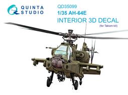 Quinta_QD35099_1/35_AH-64E 3D立體儀表 for Takom 價格比較,價格查詢,歷史價格詳細信息