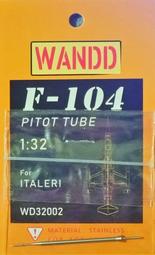 WandD 1/32 F-104 空速管 (for Italeri) 歷史價格詳細信息