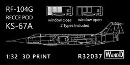 WandD_R32035_1/32_RF-104G 始安機鼻 偵照莢艙 (訓練版) 歷史價格詳細信息