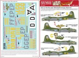 Kits-World Decals 1/48 B-17G 飛行堡壘轟炸機 水貼_KW148007 價格比較,價格查詢,歷史價格詳細信息