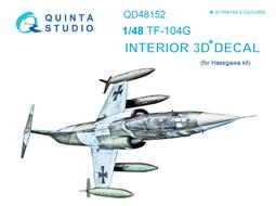 ㊣ Quinta Studio 1/48 TF-104G 美軍戰機 Kinetic 3D立體浮雕水貼 QD48202 歷史價格詳細信息