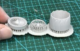 1/48~3D-chute expert-3D列印套件~美國F-16戰鬥機的F110-GE發動機的尾管 歷史價格詳細信息