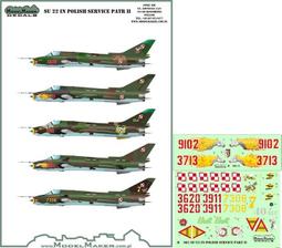 ModelMaker 1/48 Su-22 in Polish Service Pt.2 裝配匠式戰轟機水貼_48081 價格比較,價格查詢,歷史價格詳細信息