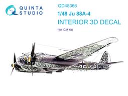 ㊣ Quinta Studio 1/48 A-6E 入侵者攻擊機 Kinetic 3D立體浮雕水貼 QD48324 歷史價格詳細信息