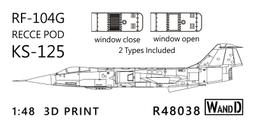 1/48~WANDD樹脂套件~國軍RF-104G始安機鼻偵照莢艙(訓練用)~附金屬空速管 歷史價格詳細信息