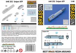 Eduard 1/48 AN/ALQ-131 (shallow) ECM pod 電子反制筴艙 樹脂改套_648363 歷史價格詳細信息