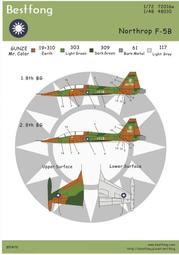 1/72Bestfong水貼紙~美國F-5E/F戰鬥機的國徽,儀表與機身各處細節標示/警語 歷史價格詳細信息