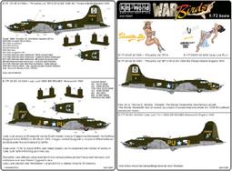 Kits-World Decals 1/48 B-17G 飛行堡壘轟炸機 水貼_KW148007 歷史價格詳細信息