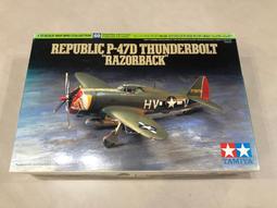 TAMIYA   1/72   P-47D 雷霆 (剃刀背)  (60769) 歷史價格詳細信息