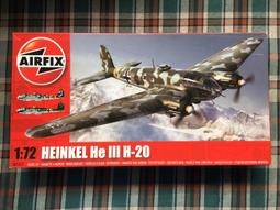 Airfix 1/72  HEINKEL He111 H-6 07007 歷史價格詳細信息