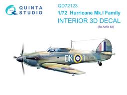 ㊣ Quinta Studio 1/72 Hurricane 颶風戰鬥機 海龜Arma 3D立體浮雕水貼 QD72113 歷史價格詳細信息