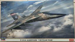 Hasegawa  1/72  F-111A 土豚&ldquo;越戰&rdquo;（02441) 歷史價格詳細信息