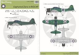1/48Bestfong水貼紙~日本A6M2/3/5,零式戰鬥機,4款美軍塗裝 歷史價格詳細信息