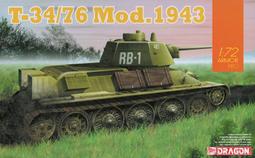 DRAGON  1/72  T-34/76 Mod.1941   (7590) 歷史價格詳細信息