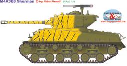 《紙模家》1/35 (A4)M4A3E2 Sherman Jumbo 紙模型套免運費 歷史價格詳細信息