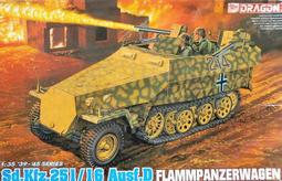 DRAGON  1/35  Sd.Kfz.251/22 Ausf.D 與 7.5cm PaK 40  (6963) 歷史價格詳細信息
