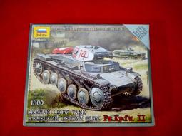 ZVEZDA  1/100  PZKPFW II LIGHT TANK (6102) 歷史價格詳細信息