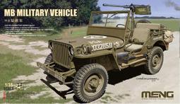 MENG  1/35  美軍 MB 威利吉普車  (VS-011) 歷史價格詳細信息