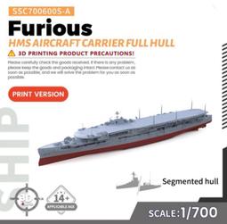 1/700 二戰英國暴怒號 航空母艦 3D列印 價格比較,價格查詢,歷史價格詳細信息