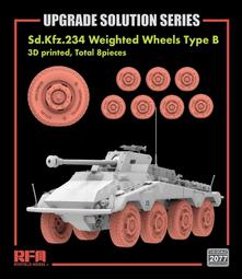 現貨！RFM  1/35  Sd.Kfz.234/4 3D列印樹脂重力輪胎 混合款A+B（RM-2078) 歷史價格詳細信息