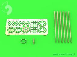 【AKO HOBBY】波蘭Master AM-35-003 俄國Mi-24攻擊直升機 多管機砲組/空速管 ***下標前請 歷史價格詳細信息