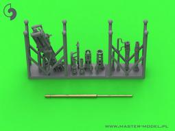 【AKO HOBBY】波蘭Master AM-35-003 俄國Mi-24攻擊直升機 多管機砲組/空速管 ***下標前請 歷史價格詳細信息