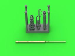 旅行家小鋪&gt; Master 1/35 現代裝甲車天線組 VHF 3088VM 折彎形態 改裝套件 歷史價格詳細信息