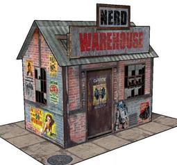 《紙模家》The Warehouse庫房 RPG And Wargames 1/72 紙模型套件免運費 歷史價格詳細信息