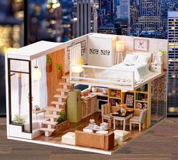 手工diy小屋沉靜夜祈 3D立體拼裝書立模型擺件創意新奇萬圣節禮物 歷史價格詳細信息