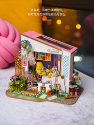 若態diy小屋純手工拚裝 凱西花房微景觀模型 創意生日請人禮物 歷史價格詳細信息
