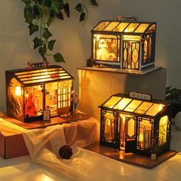 【古拉】【】拼酷蓮花樓3d金屬拼裝模型手工diy國風立體拼圖擺件 歷史價格詳細信息