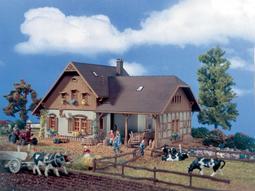 車庫 公司貨 VOLLMER 場景組 Bauernhaus mit Scheune 43721 HO 歷史價格詳細信息