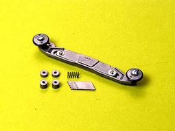 【#TAMIYA 15139 A】1/32 迷你四驅車適用 滑動式彈簧阻尼避震 前翼組 歷史價格詳細信息