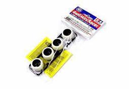 【#TAMIYA 15415】1/32 迷你四驅車 軌道車 三爪式小徑輪框混碳 含白色硬胎 缺件 歷史價格詳細信息