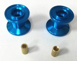 四驅博士學校 台製 (寶藍) 墊管 鋁管 增高管 (1.5mm,3mm.6mm.12mm各4) 四驅車( 軌道車) 歷史價格詳細信息