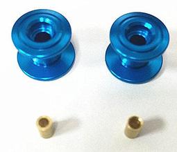 四驅博士學校 田宮 Tamiya 四驅車( 軌道車)台製 (寶藍) 12-13mm扯鈴 導輪(不含培林) 價格比較,價格查詢,歷史價格詳細信息