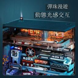 若客平行世界微縮箱庭模型玩具國產拼裝diy手工禮物男生軌道球 歷史價格詳細信息