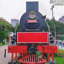 大型鐵藝模型復古蒸汽鳴笛有軌火車頭綠皮火車廂主題餐廳 歷史價格詳細信息