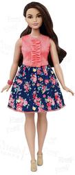 代購：芭比 Barbie Fashionistas 59 Pink Halter Floral Skirt 歷史價格詳細信息
