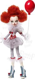 Pennywise scary eyes毛線帽卡通刺繡恐怖小醜眼睛針織帽套頭冷帽 歷史價格詳細信息