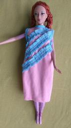 芭芘娃娃的床60釐米葉羅美麗3分洋娃娃臥室大別墅雙人公主床睡衣 歷史價格詳細信息