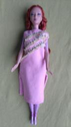 芭芘娃娃的床60釐米葉羅美麗3分洋娃娃臥室大別墅雙人公主床睡衣 歷史價格詳細信息