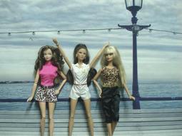 特價 正版 芭比 間諜系列  Spy Squad 泰瑞莎 紫色挑染 墨鏡 娃頭 歷史價格詳細信息