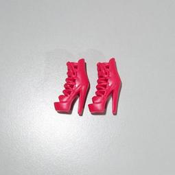 芭比娃娃 鞋子 粉紅扣環高跟鞋 歷史價格詳細信息