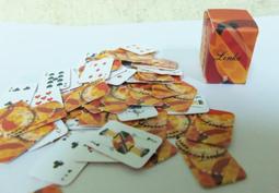 迷你 撲克牌 24打 /箱 NO.062、黑 歷史價格詳細信息